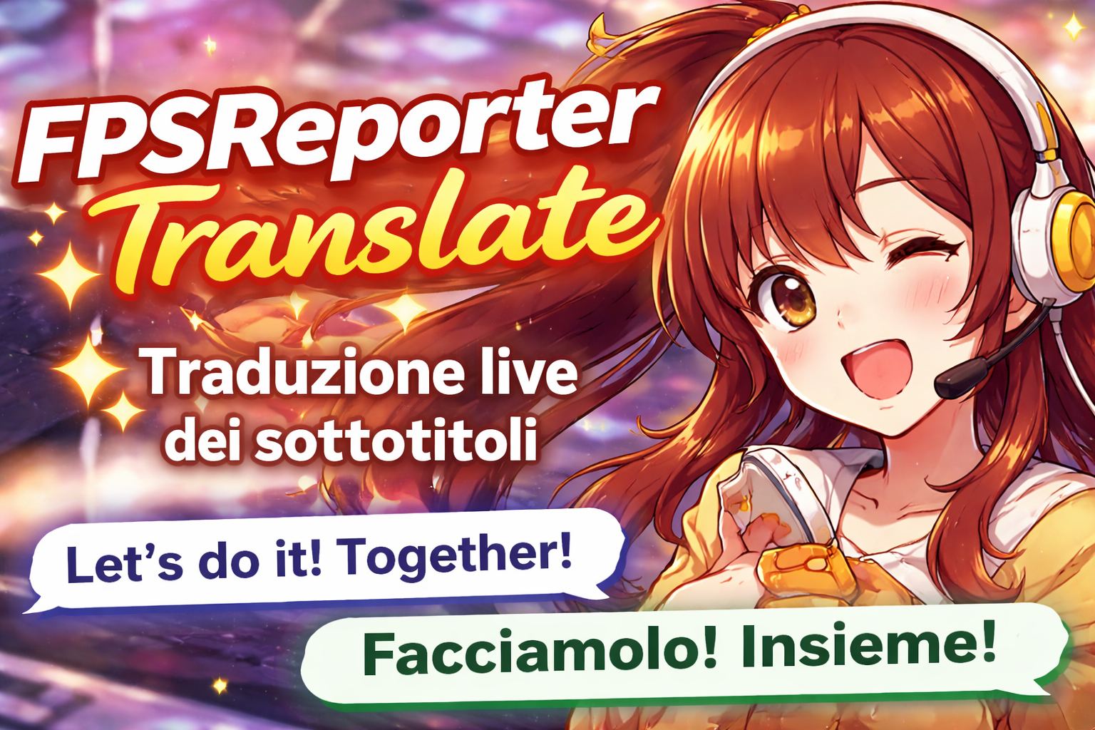 Illustrazione traduttore desktop