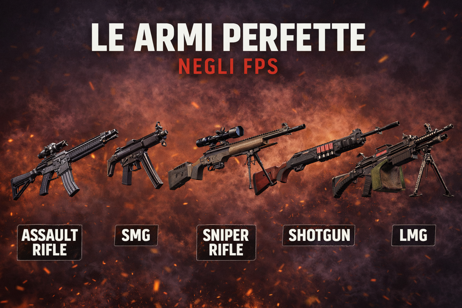 Migliori Armi nei Giochi FPS Competitivi: Guida alla Scelta | FPSReporter
